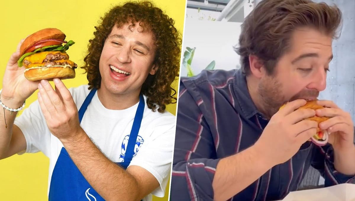 "Más seca que un desierto”: Chef critica la hamburguesa de Luisito Comunica 3 Luisito comunica. 1