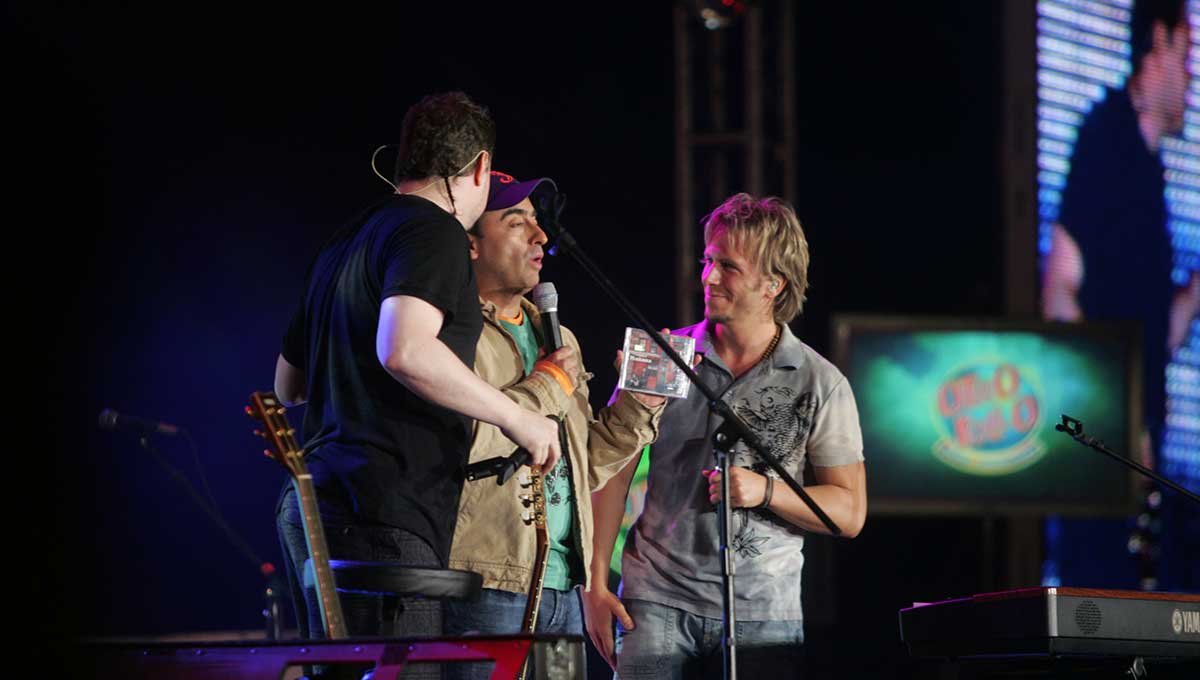 Adal Ramones cumple 60 años; así fue el día que grabó "Otro Rollo" en la UDLAP 11 Otro rollo udlap Puebla 4