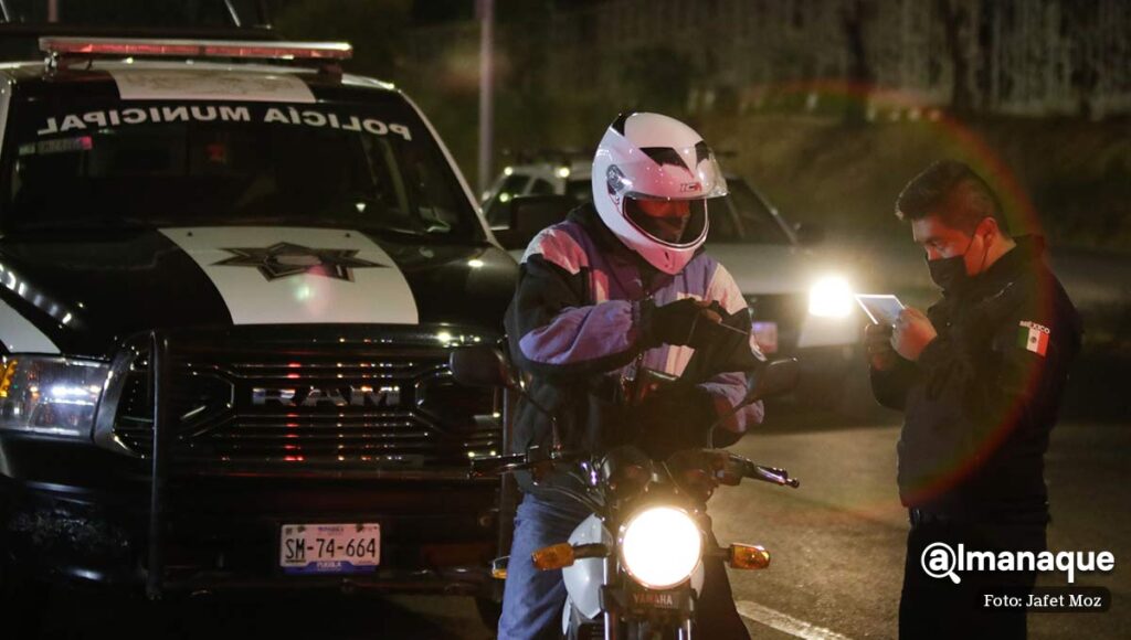 SSC Operativo Motocicletas Puebla 3