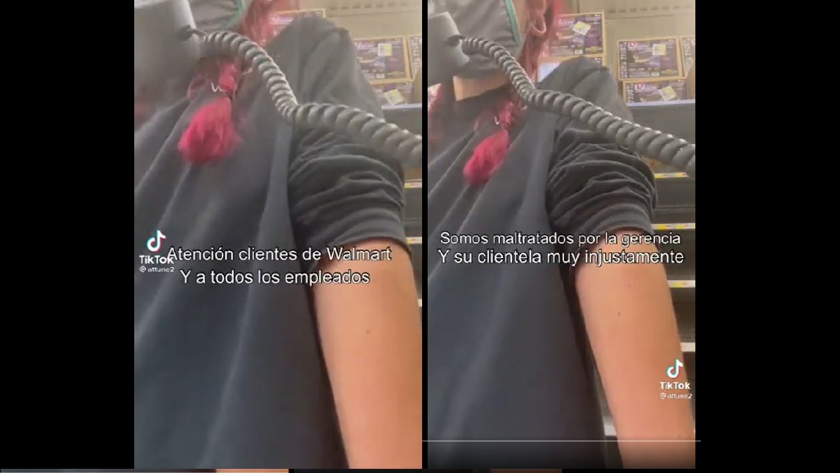 VIDEO: Trabajadora de Walmart en EU renuncia por altavoz y se vuelve viral 2 Walmart