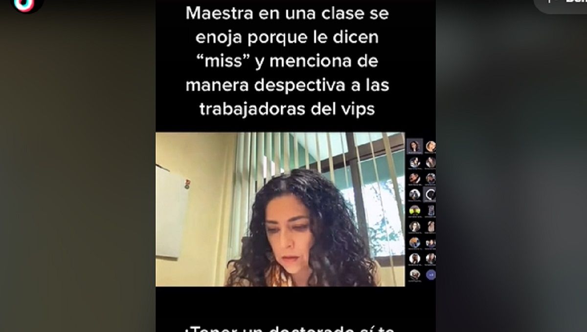 VIDEO: Profesora se molesta porque le dicen "miss" y lanza comentario clasista 2 ambulantes 2
