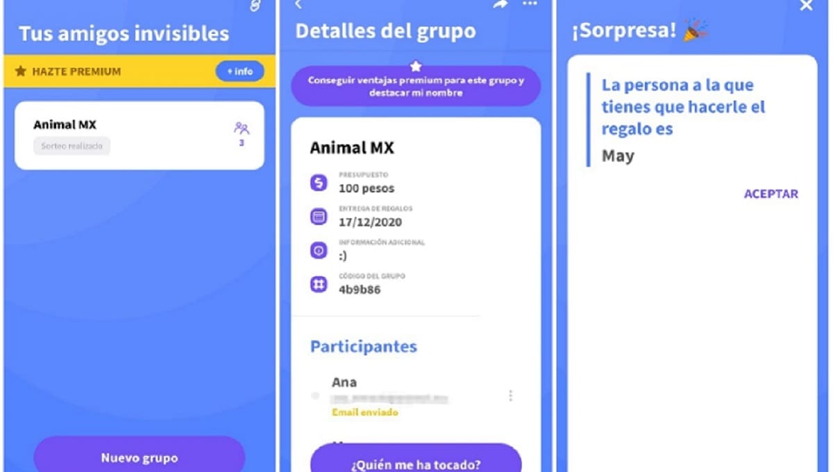 intercambio de regalo