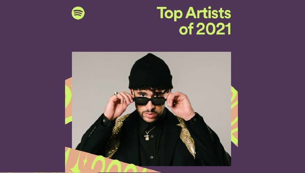 Por segundo año consecutivo, Bad Bunny es el artista más escuchado en Spotify a nivel mundial 3 bad bunny