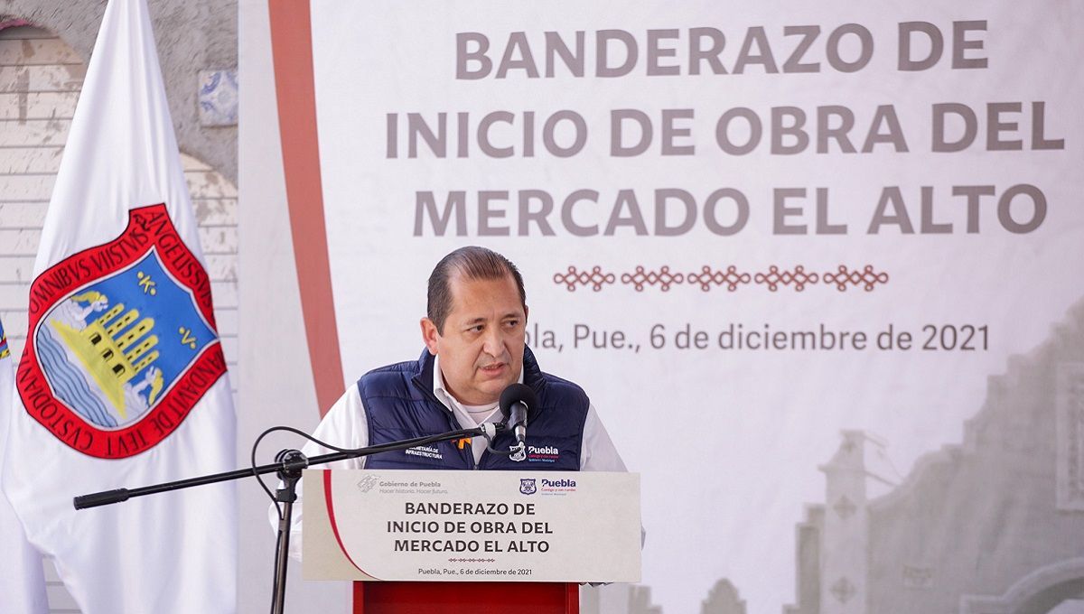 Ayuntamiento de Puebla invertirá 9 mdp para darle mantenimiento al Mercado Amalucan 2 banderazo obra