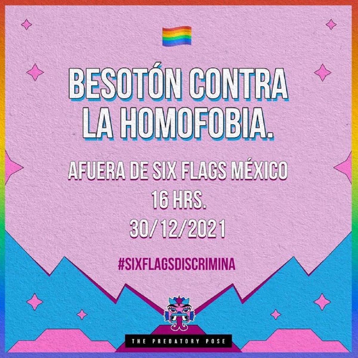 Six Flags responde a acusaciones de homofobia, pero no se disculpa 4 besoton. 1