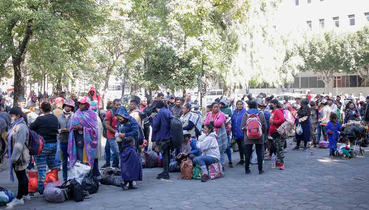 Caravana migrante llega a Puebla; reciben apoyo de autoridades municipales 4 caravana migrante 1