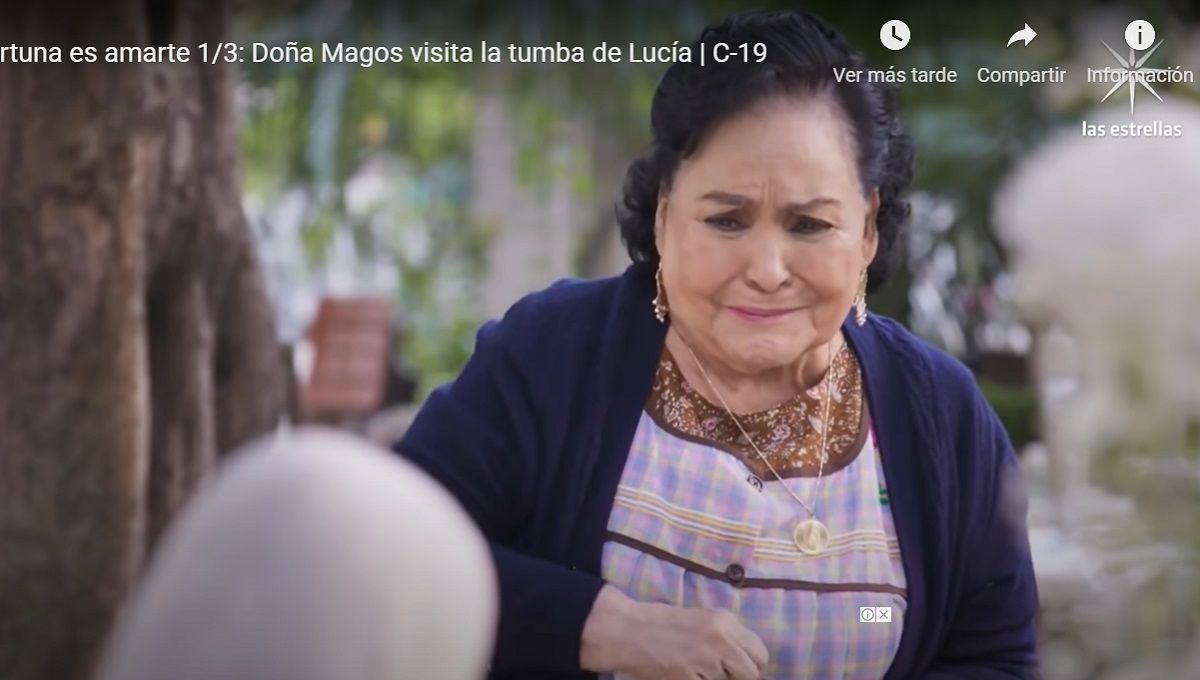 La escena de "Mi Fortuna es amarte" con la que Carmen Salinas predijo su muerte 2 carmen salinas