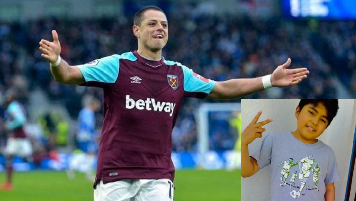 ¡Ayudemos a Carlitos! el poblano con leucemia que sueña el Chicharito firme su playera 2 chicharito min