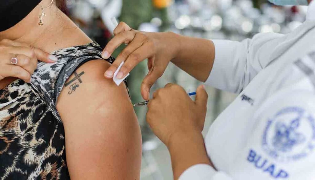 porcentaje vacunacion puebla