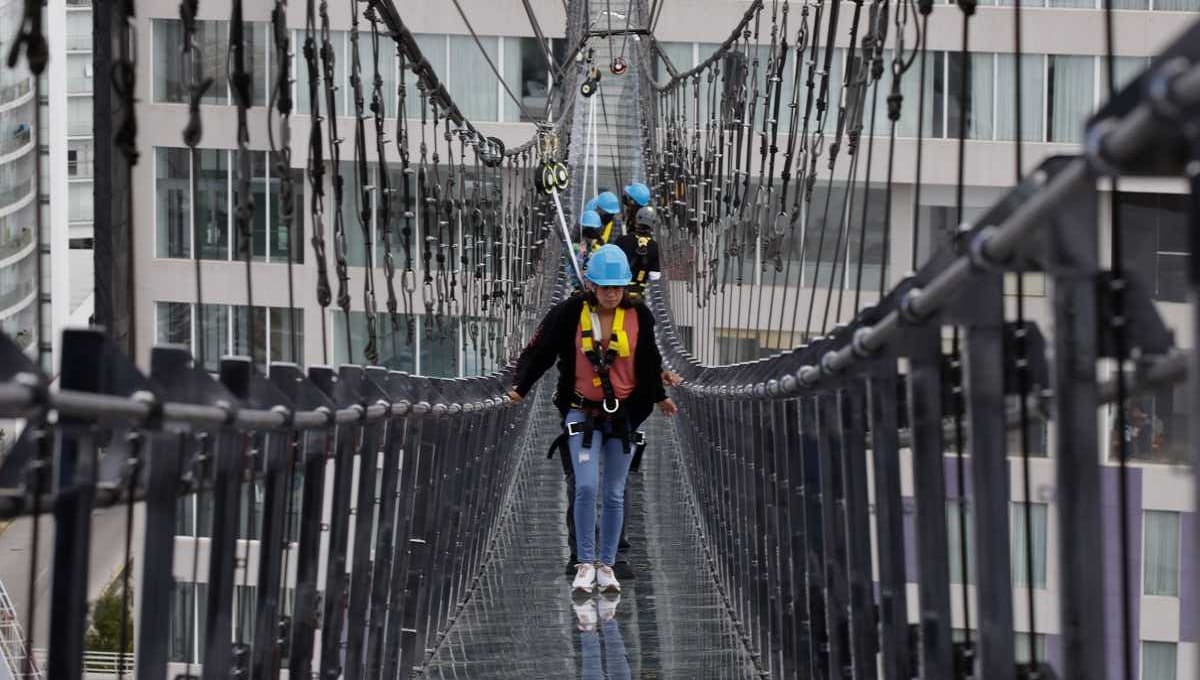¿Cuánto cuesta cruzar el puente Sky bridge Popocatépetl en Puebla? 3 puente colgante Popocatepetl Sky Bridge 1