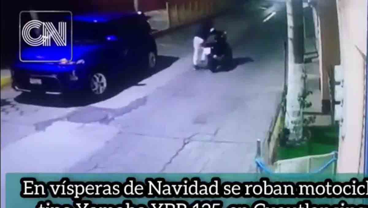 En vísperas de Navidad roban moto en Cuautlancingo 2 robo cuautlancingo