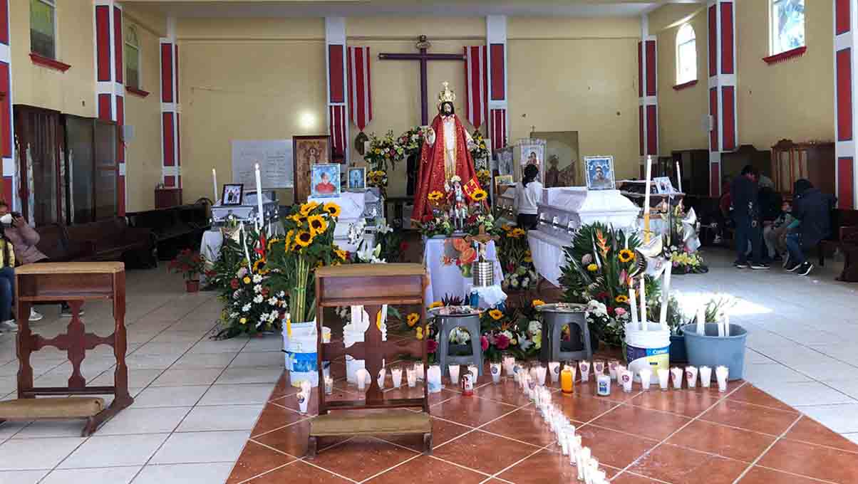 Dan último adiós a víctimas de explosión de polvorín en Tenango 3 tenango velorio