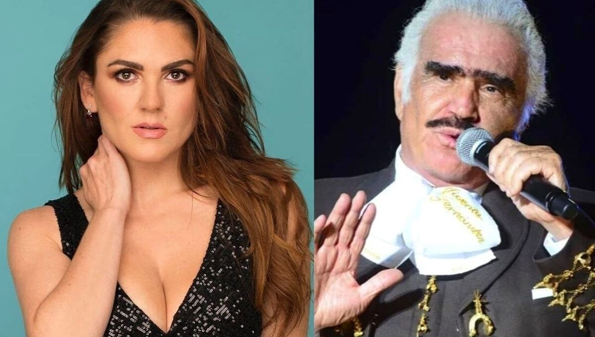 Ex actriz de RBD publica polémica foto de niña besando en la boca a Vicente Fernández 3 zoraida gomez vicente fernandez. 1