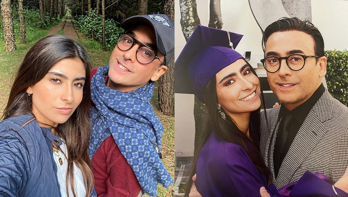 Le llueven las criticas a la hija de Adal Ramones por broma a empleada doméstica 2 Adal Ramones y su hija 1