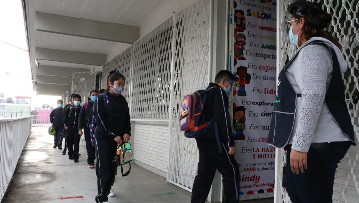 Tras vacunación, clases presenciales escalonadas reinician el 17 de enero: SEP 2 Foto 2 Secretaria de Educacion 14 de enero de 2022 Boletin No.011 1
