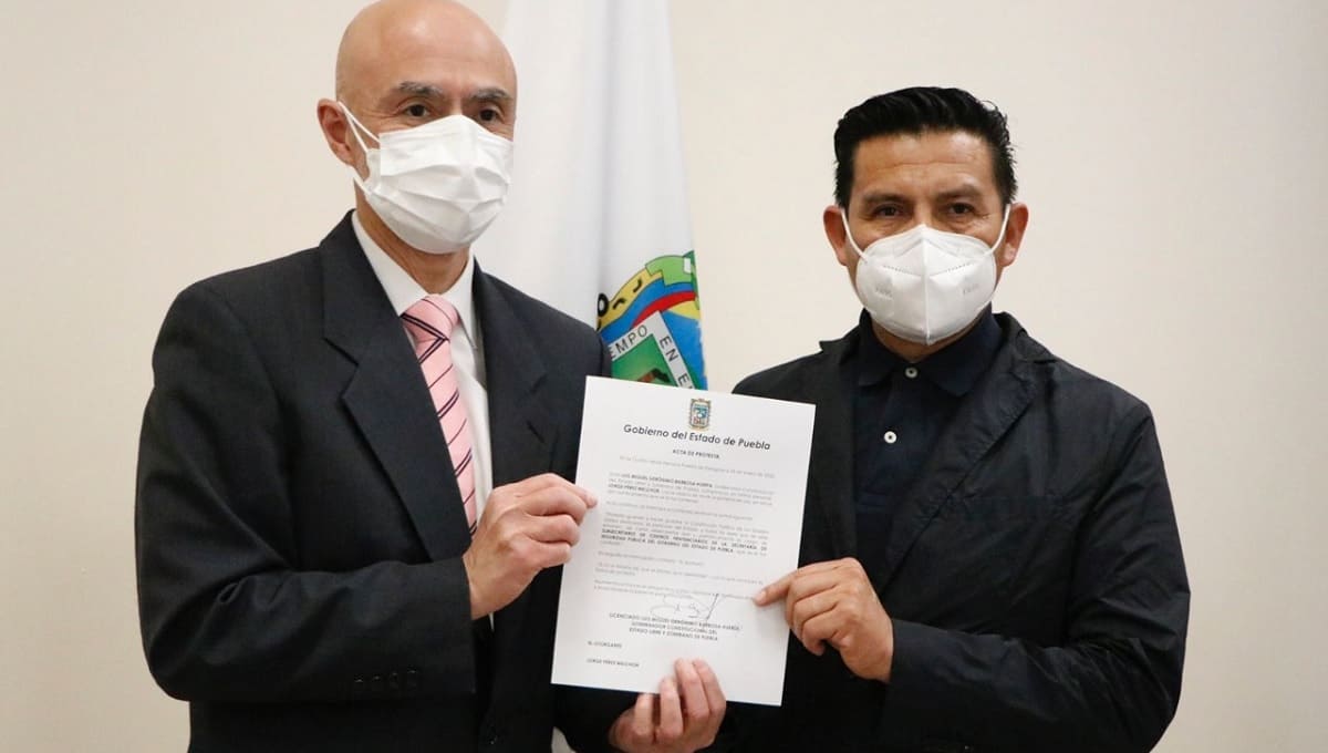 Cambios en la Secretaría de Seguridad de Puebla