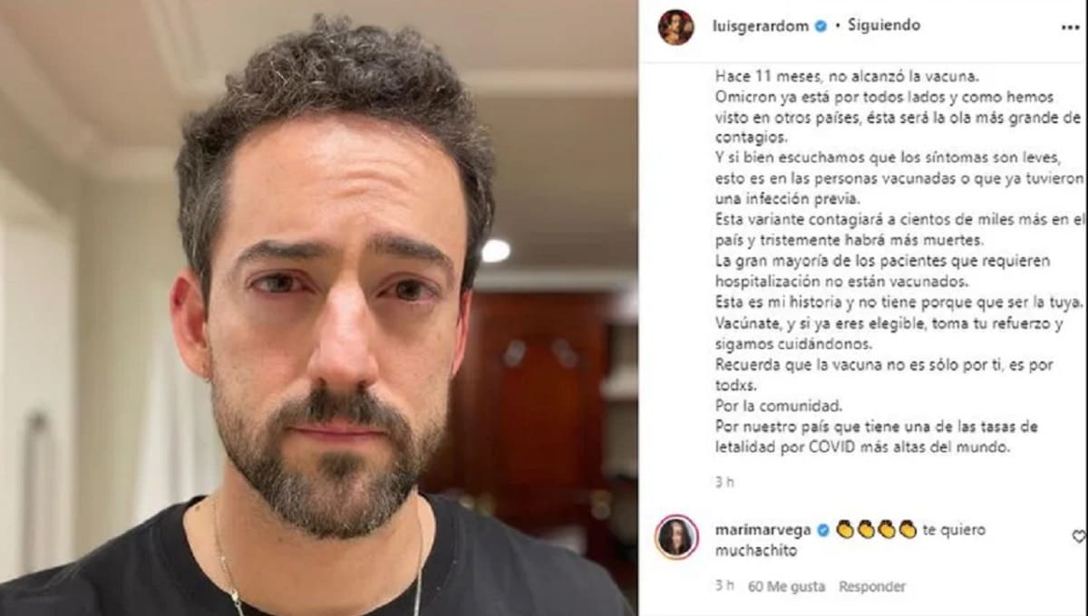 Luis Gerardo Méndez recuerda la muerte de su padre por COVID y envía contundente mensaje 4 Luis Gerardo