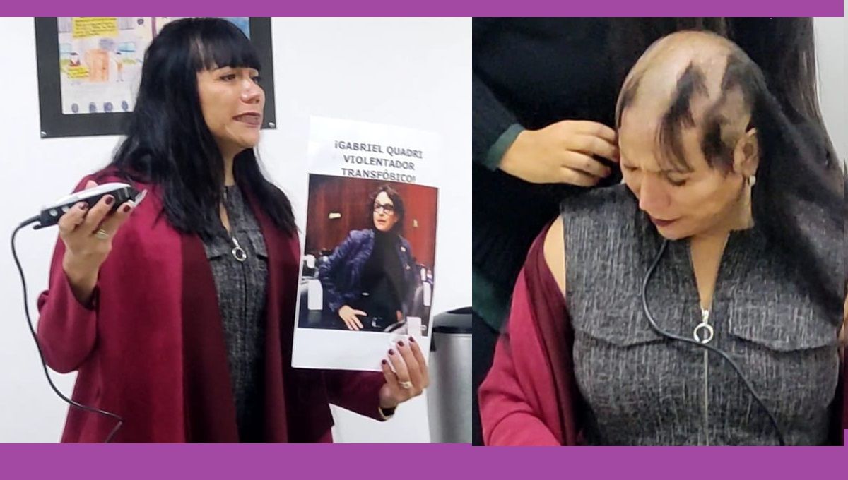 Diputada Salma Luévano se rapa como protesta por comentarios transfóbicos de Quadri 2 Salma Luevano