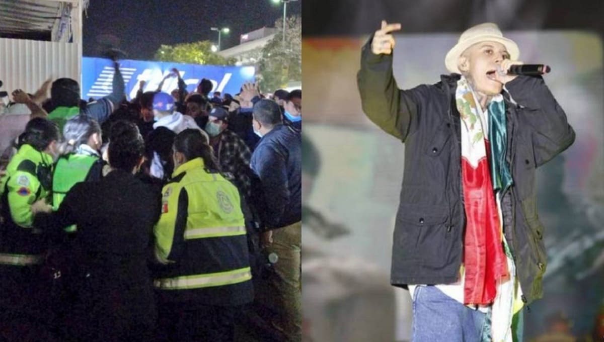 Concierto de Santa Fe Klan en Feria de León se sale de control; podrían multar a organizadores 3 Santa Fe Klan. 1