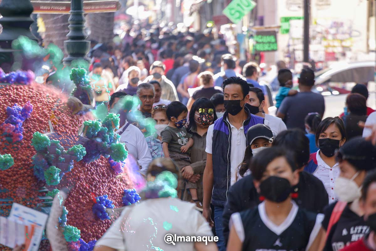 Se disparan contagios de COVID en Puebla: en una semana se suman 4 mil 233 3 Se disparan contagios de COVID en Puebla