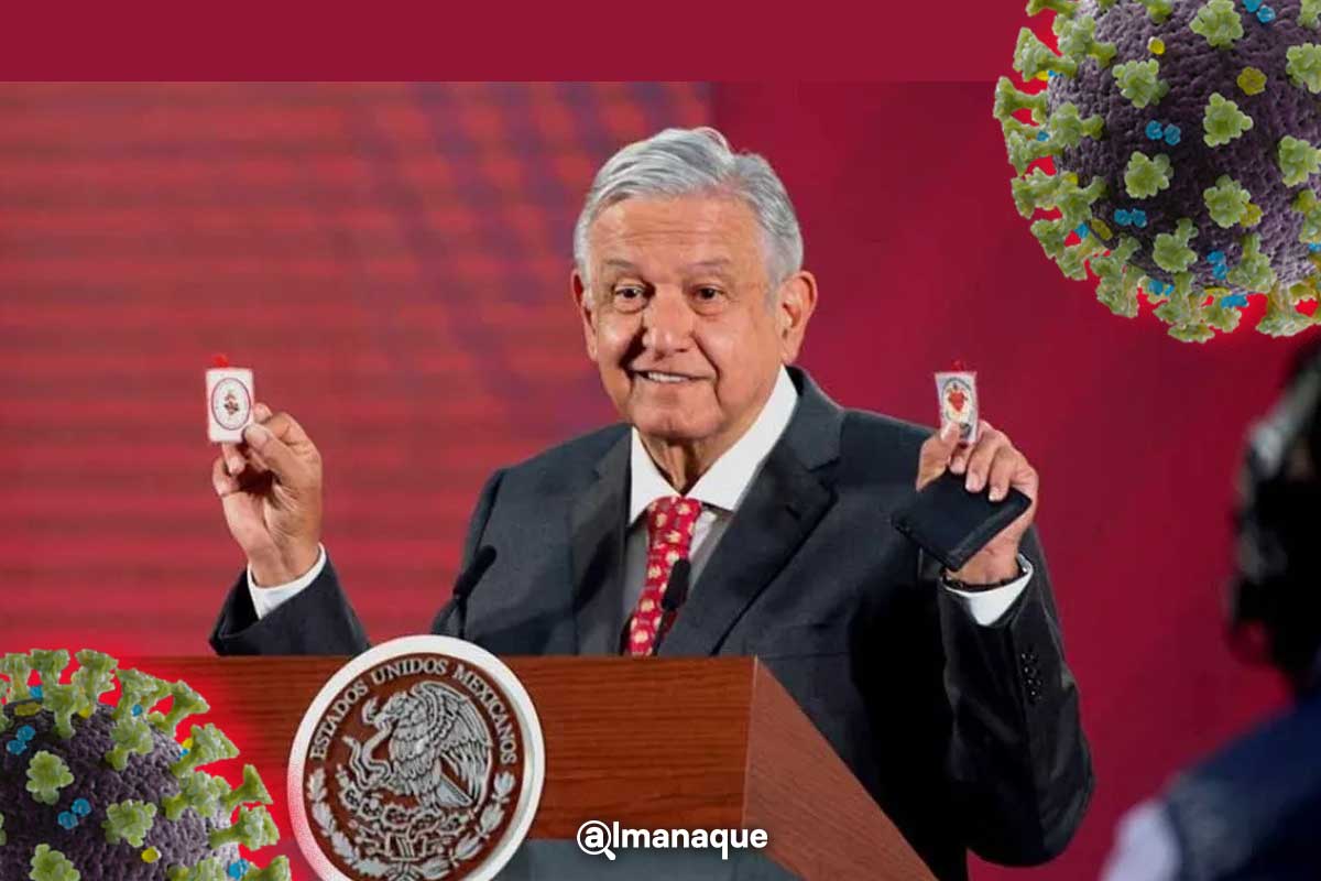 Sí fue covidsito: AMLO vuelve a dar positivo a SARS-CoV-2 2 amlo covid positivo