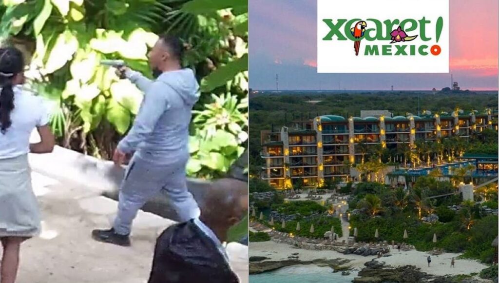 balacera xcaret hotel 1