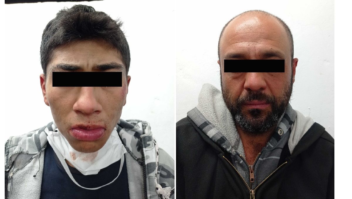 Detiene Policía Municipal a dos hombres por robo a chofer de la ruta 27A 2 bole