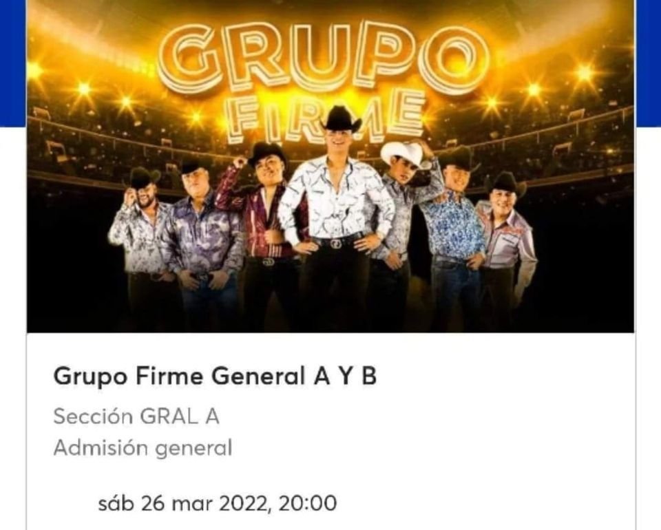 Revendedores ofrecen boletos de Grupo Firme en el Foro Sol y aún no empieza la preventa 