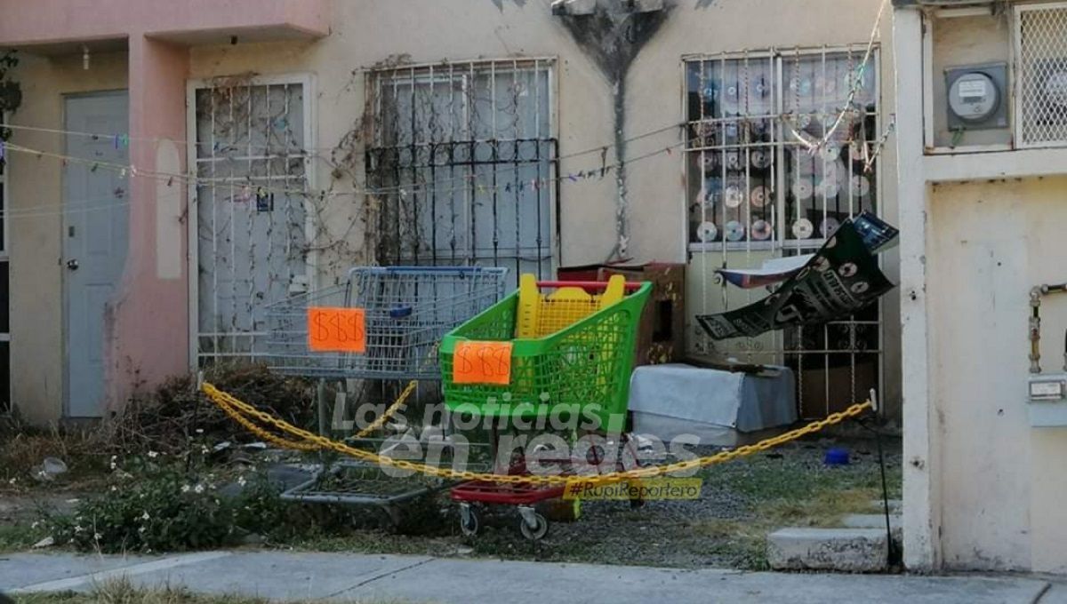 Poblanos ponen a la venta carritos que robaron del Sam’s y Bodega Aurrerá 4 carritos 2