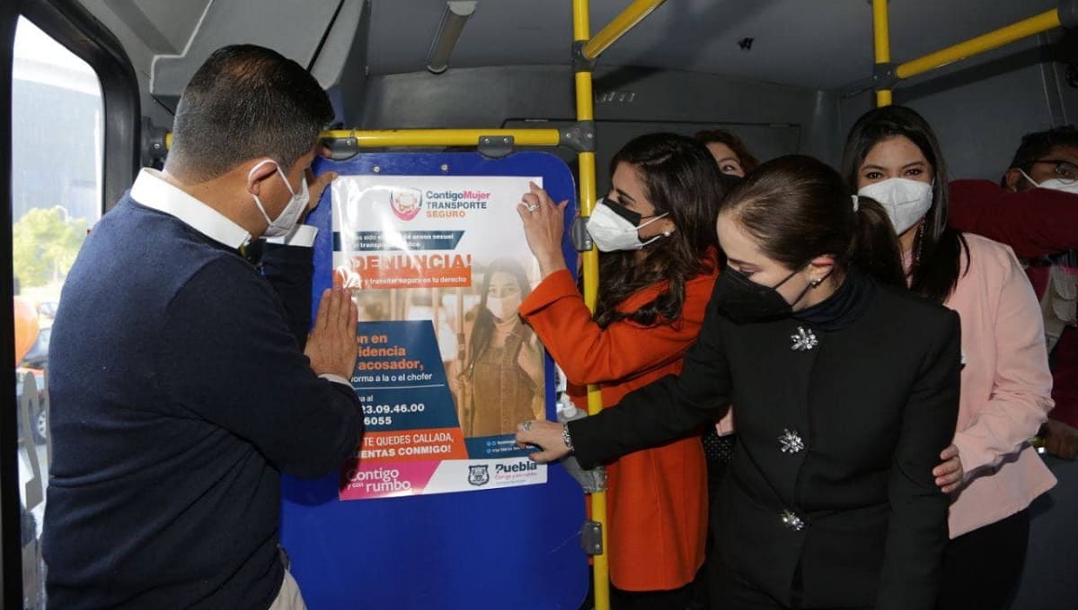 ¿Te han acosado en el transporte público de Puebla? Este es el protocolo para denunciar 4 denuncia acoso transporte puebla 1