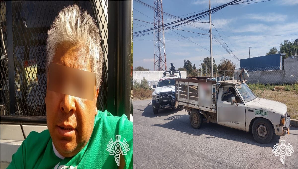 En posesión de combustible presuntamente ilegal, Policía Estatal detiene a un hombre 1 detenido combustible ilegal ssp 1