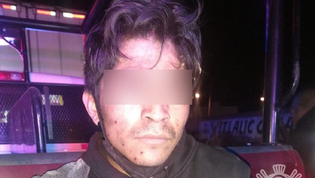 Detiene Policía Estatal a un presunto asaltante de transporte de carga en Puebla 1 detenido robo a transporte puebla 1