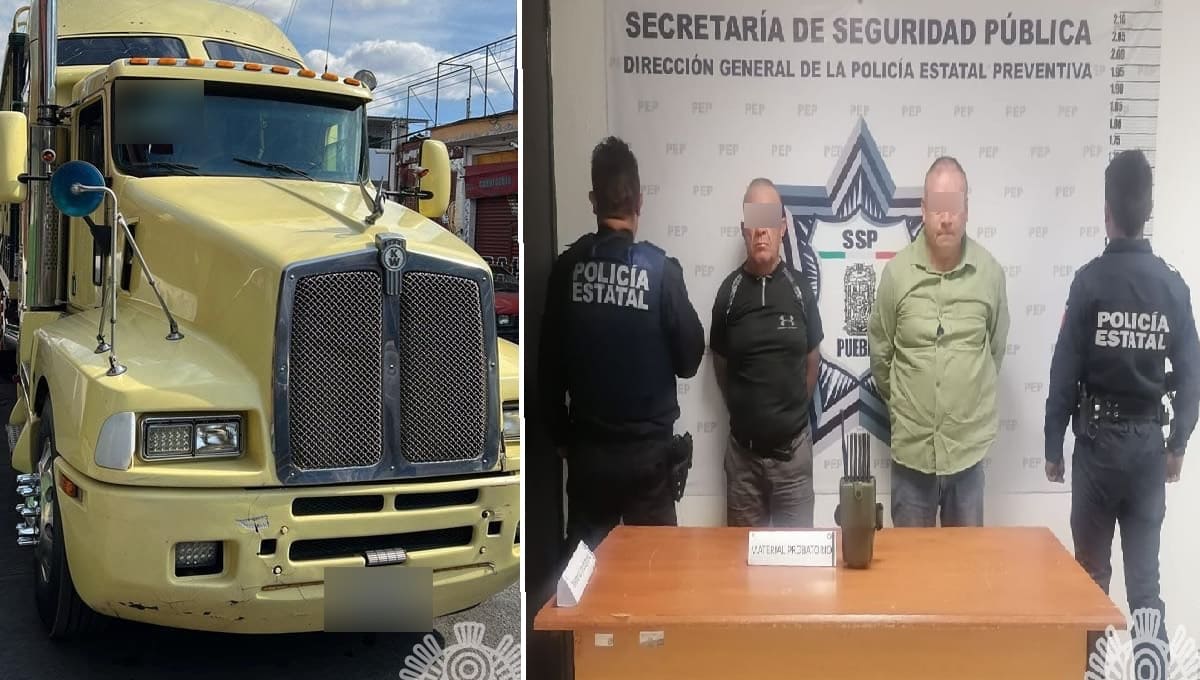 detenidos cholula robo vehiculo 1