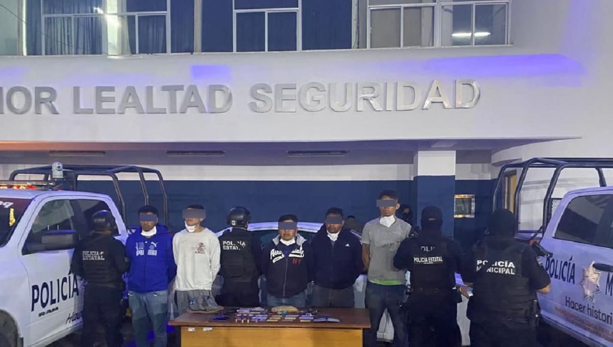 Detiene Policía Estatal a cinco personas por presunto secuestro de un hombre en Miahuatlán 1 detenidos por secuestro miahuatlan 1