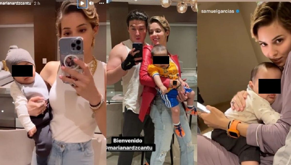 Mariana Rodríguez y Samuel García "adoptan" un bebé por un fin de semana; REDIM pide no cosificarlo 3 mariana