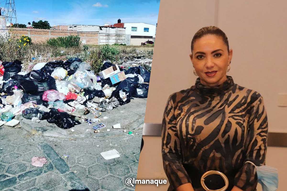 ¡Al fin! Paola Angón limpia el basurero que tenía en San Pedro Cholula 3 paola angon basura cholula