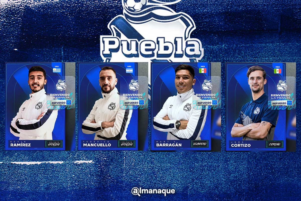 Estos son los “flamantes” refuerzos del Puebla con los que Larcamón intentará hacer el milagro otra vez 1 portada refuerzos puebla fc 2022