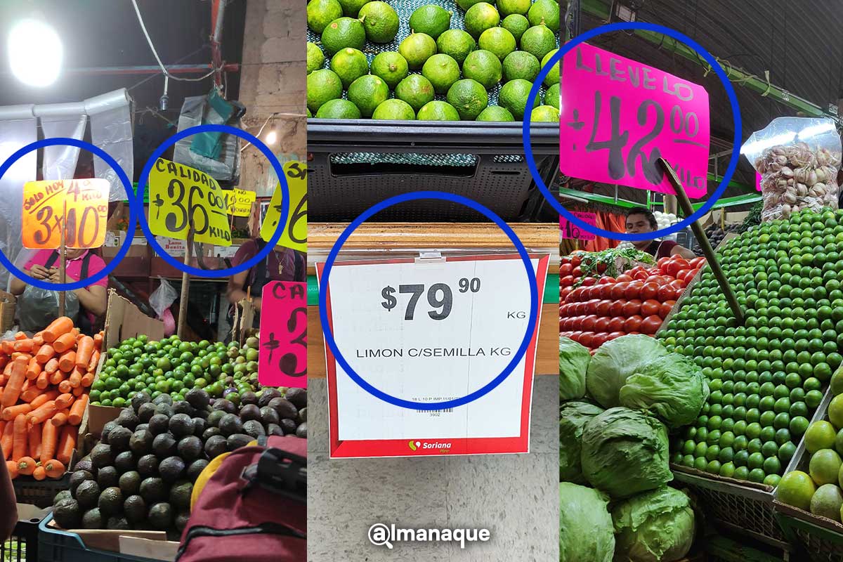precio del limon en puebla