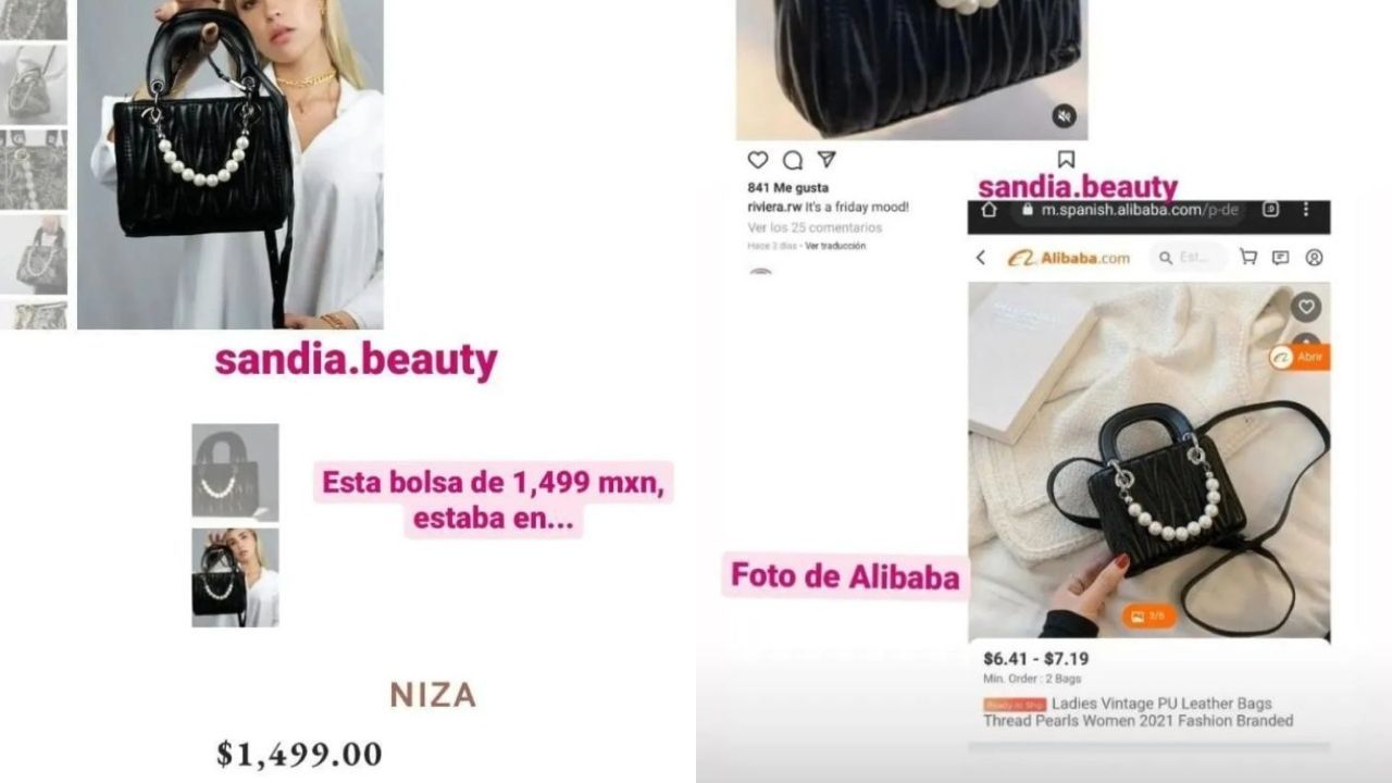 Acusan a influencer Priscila Escoto por revender bolsas de 300 pesos en mil 500 7 priscila bolsas