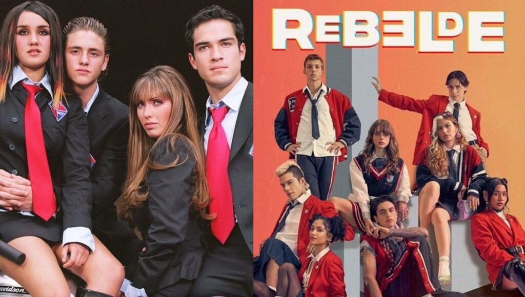 rebelde netflix personajes version original