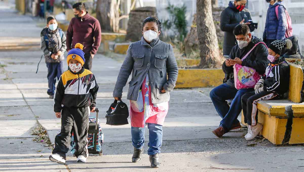 FOTOS: Así fue el regreso a clases en Puebla 7 regreso a clases