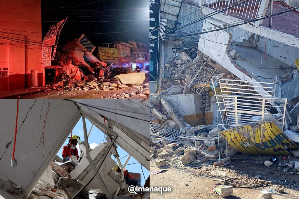 saldo de la explosion en la colonia Amor