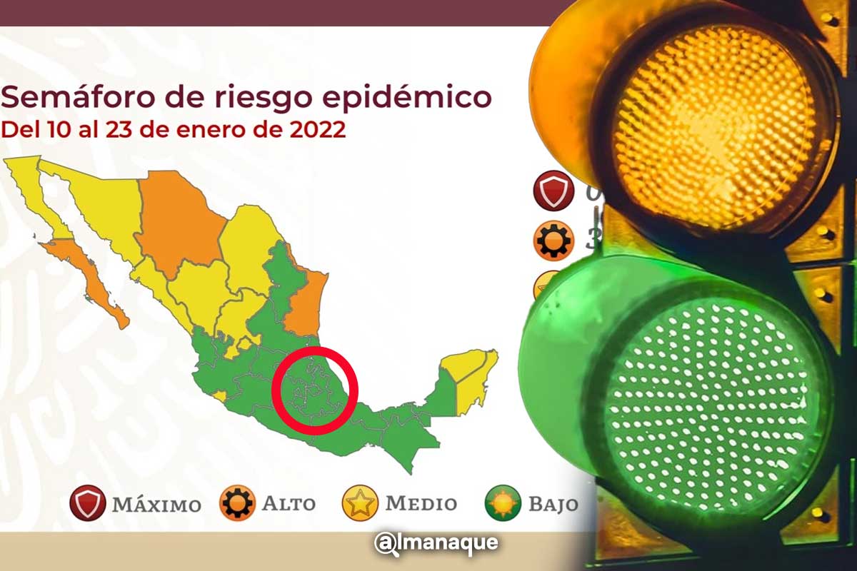 Puebla continuará en color verde, pese a incremento de contagios por ómicron 3 semaforo verde puebla