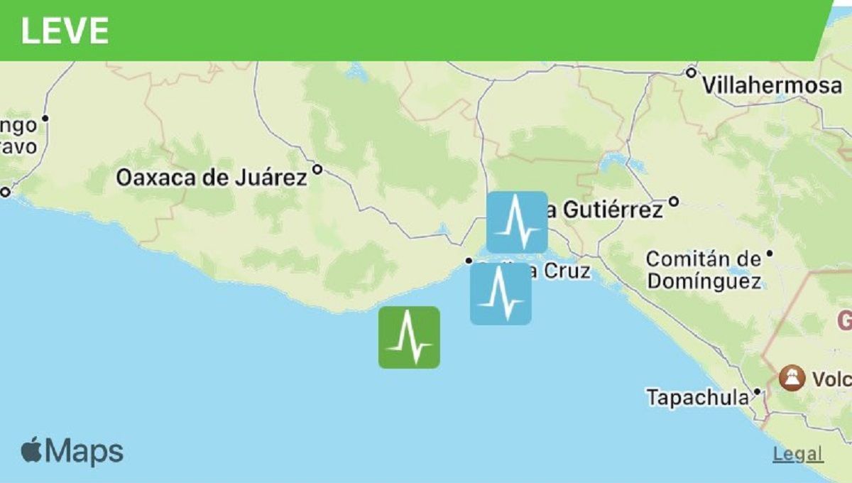 Sismo de magnitud 5.4 sacude Salina Cruz este 20 de enero 2 sismo