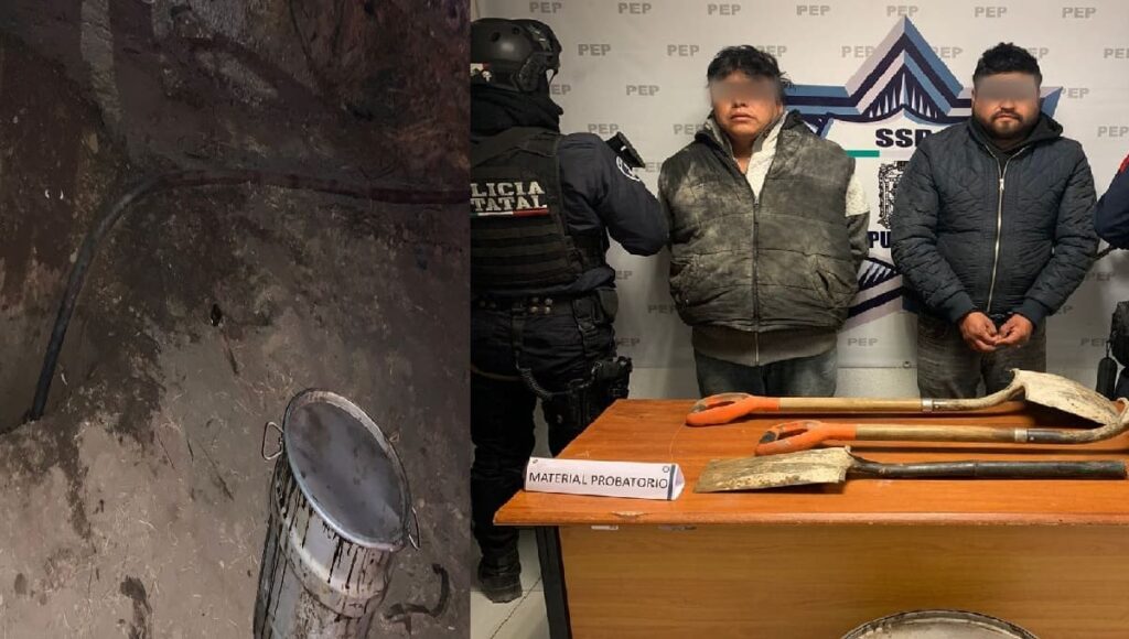 ssp detiene dos huachicoleros coronango 1