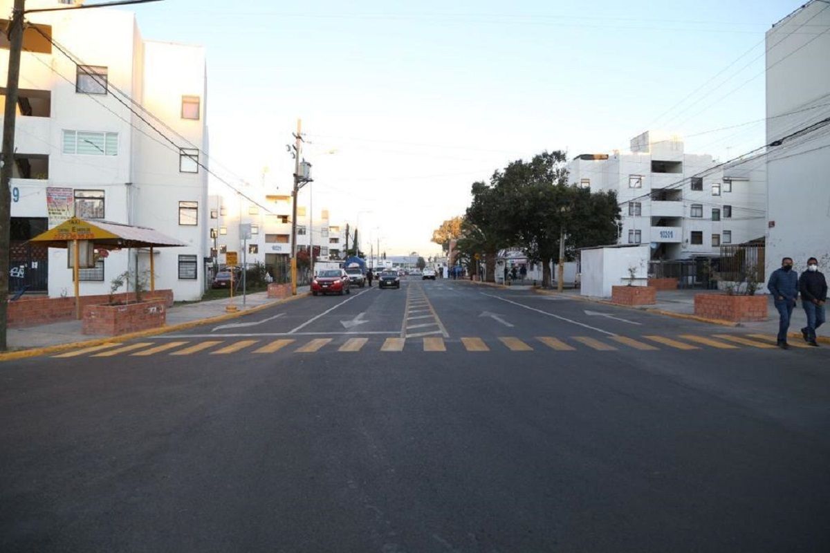 Ayuntamiento de Puebla entrega la calle 102 poniente en Villa Frontera 1 102 poniente