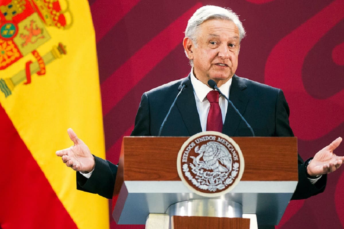 AMLO anuncia una “pausa” en la relación entre México y España: “No queremos que nos roben” 2 AMLO Espana 1