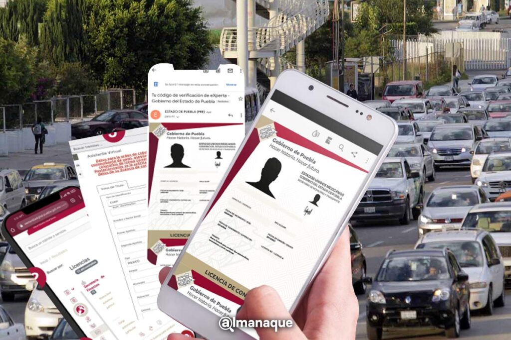 Como obtener la licencia de manejo digital en Puebla