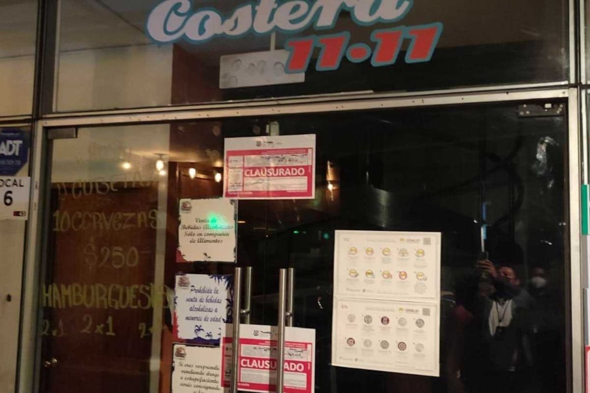 Por irregularidades, clausuran tres bares en colonia Anzures de Puebla 3 FB IMG 1645292359733 1