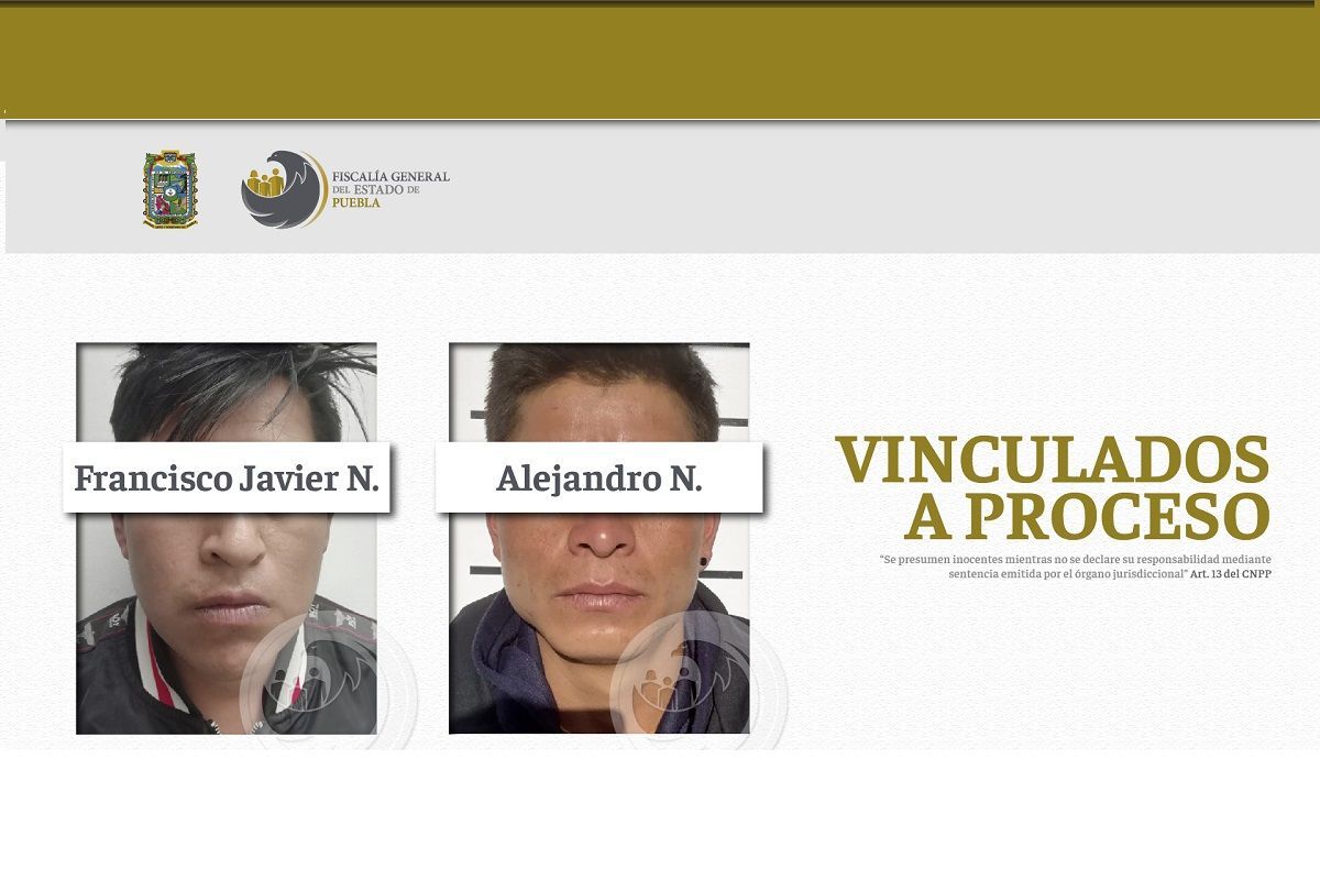 Crimen de odio en Puebla: Dan prisión a dos hombres que golpearon hasta la muerte a Gonzalo 2 FRANCISCO JAVIER ALEJANDRO VaP 02